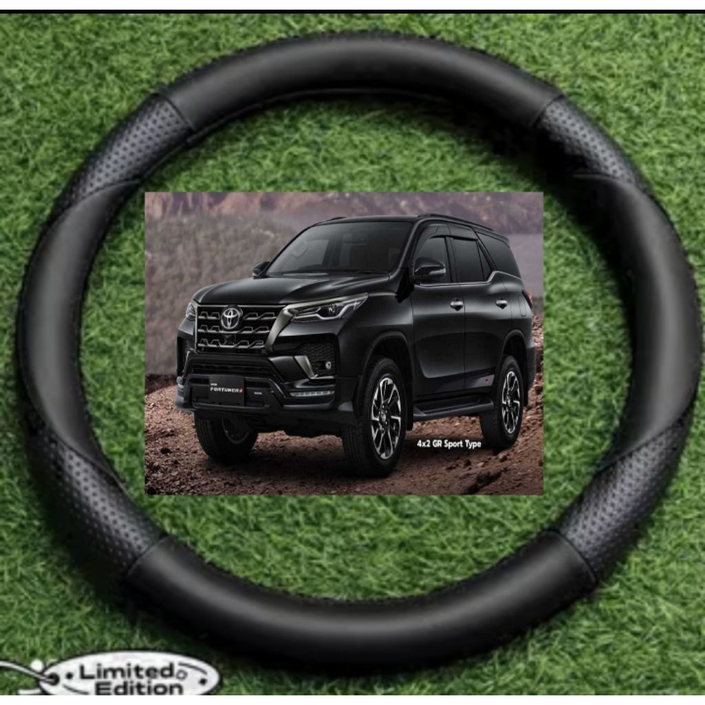 sarung stir mobil Toyota Fortuner, cover stir mobil fortuner, sarung stir minibus