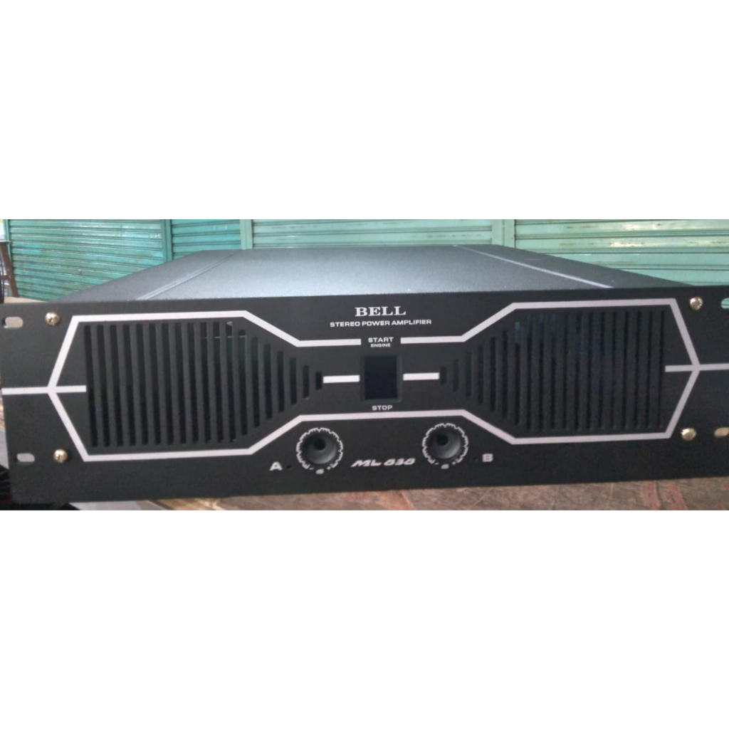 (48cm x 46cm x 13cm) Box / Casing Power Amplifier Stereo Bell ML-838 Tanpa Aksesoris