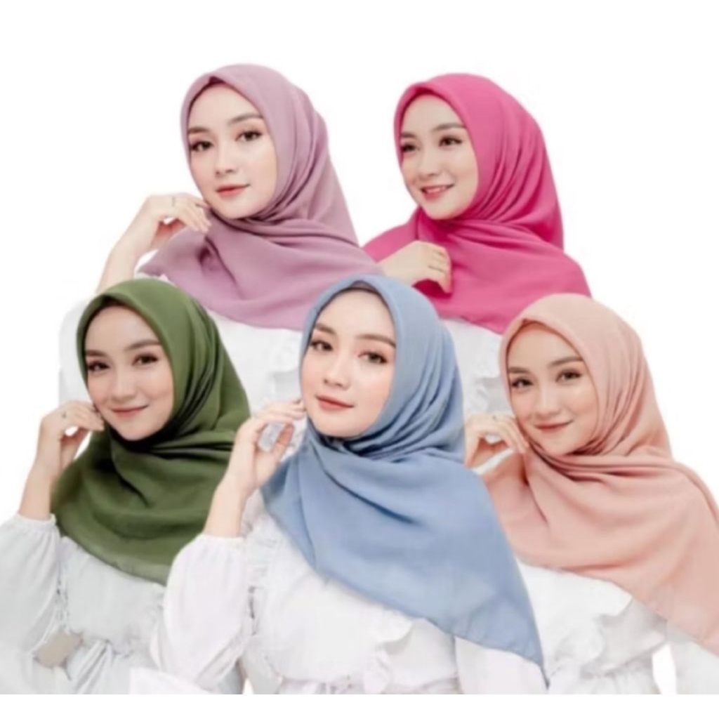 GMS - Grosir JILBAB BELLA SQUARE SEGI EMPAT TAKASIMURA