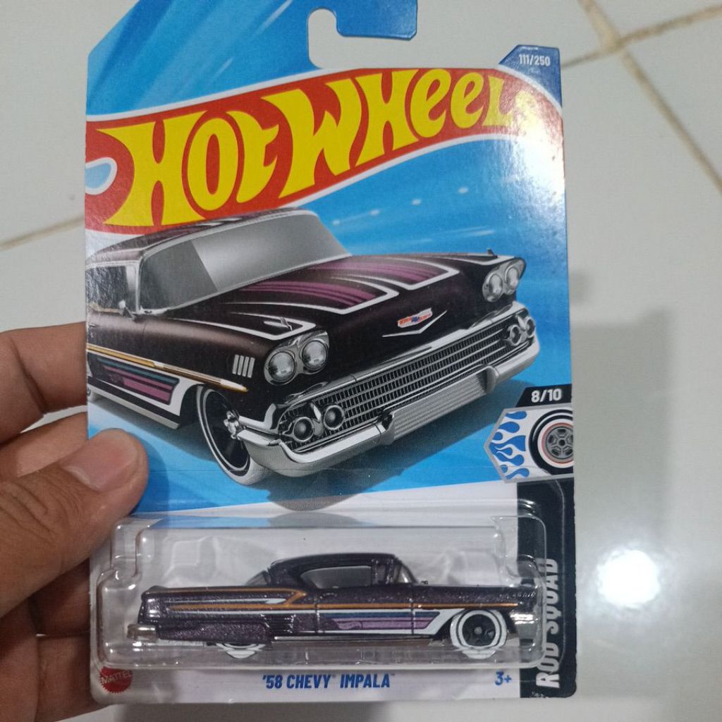Hotwheels 58 Chevy Impala Diecast Toys