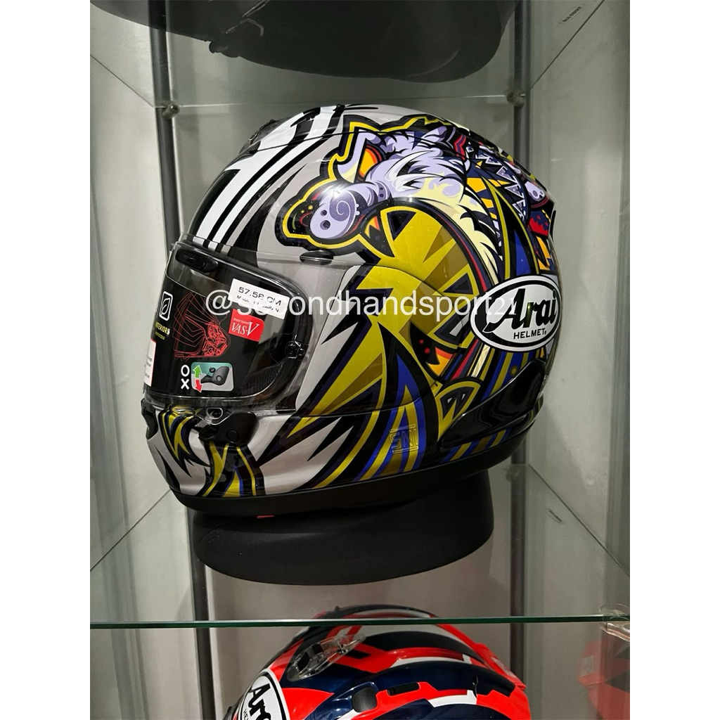 Helm Arai Rx7x Nakasuga 4 new Glossy SNI