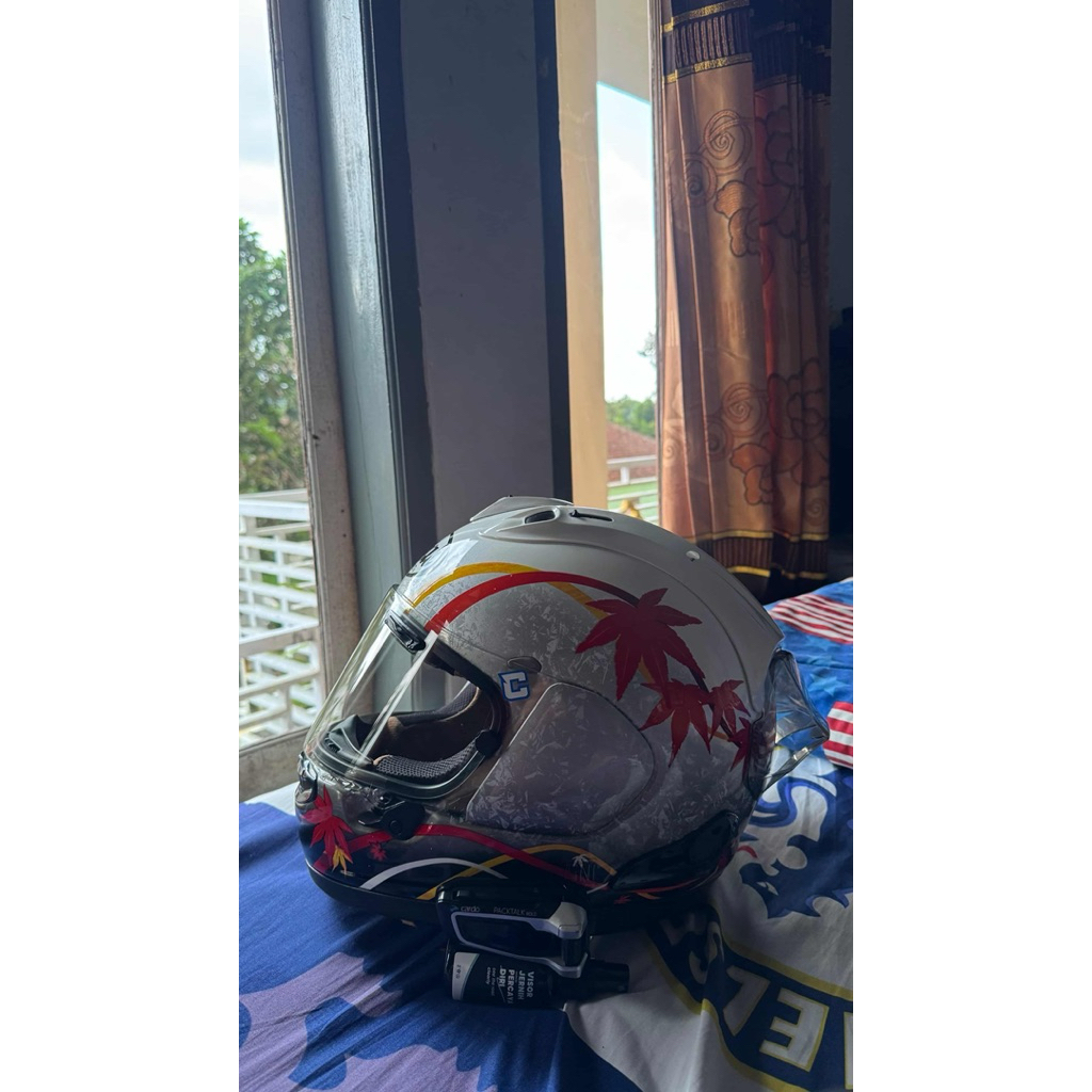 Arai rx7x kaede limited edition (tanpa cardo)