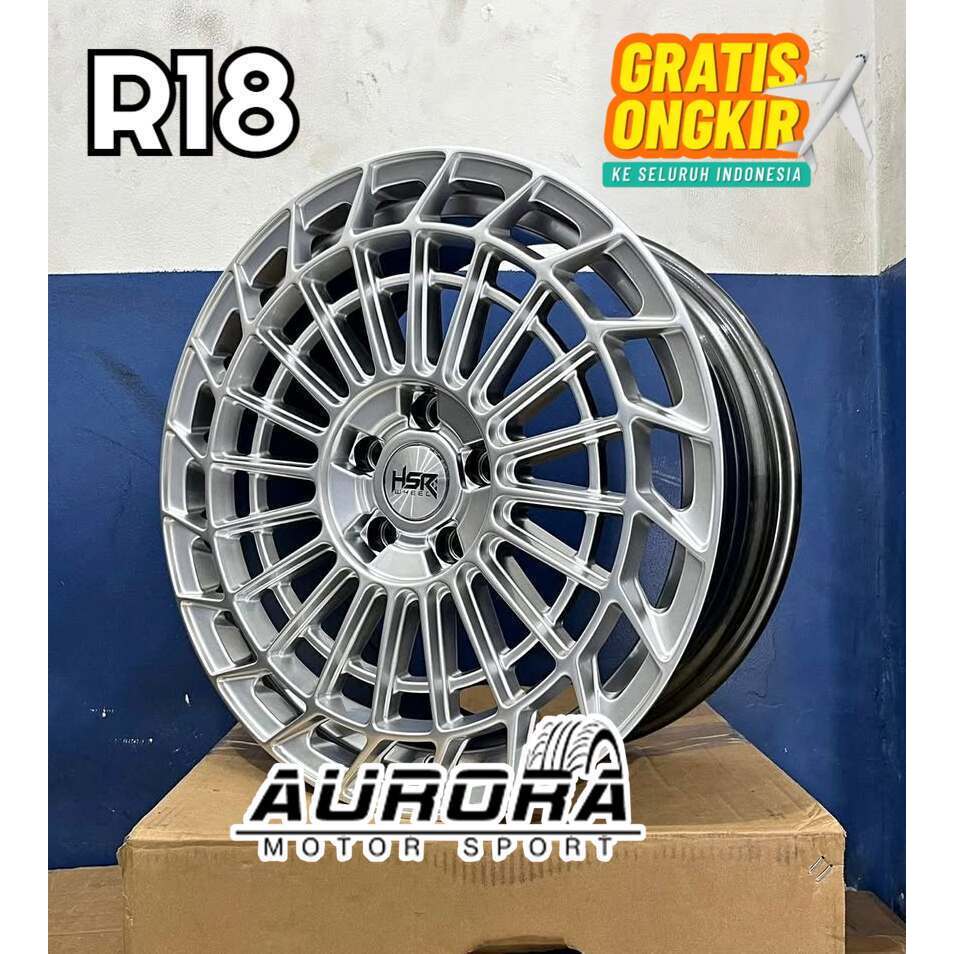 Velg Mobil Racing R18 Untuk Mobil Mercedes AMG , Mini Cooper , Gratis Pengiriman