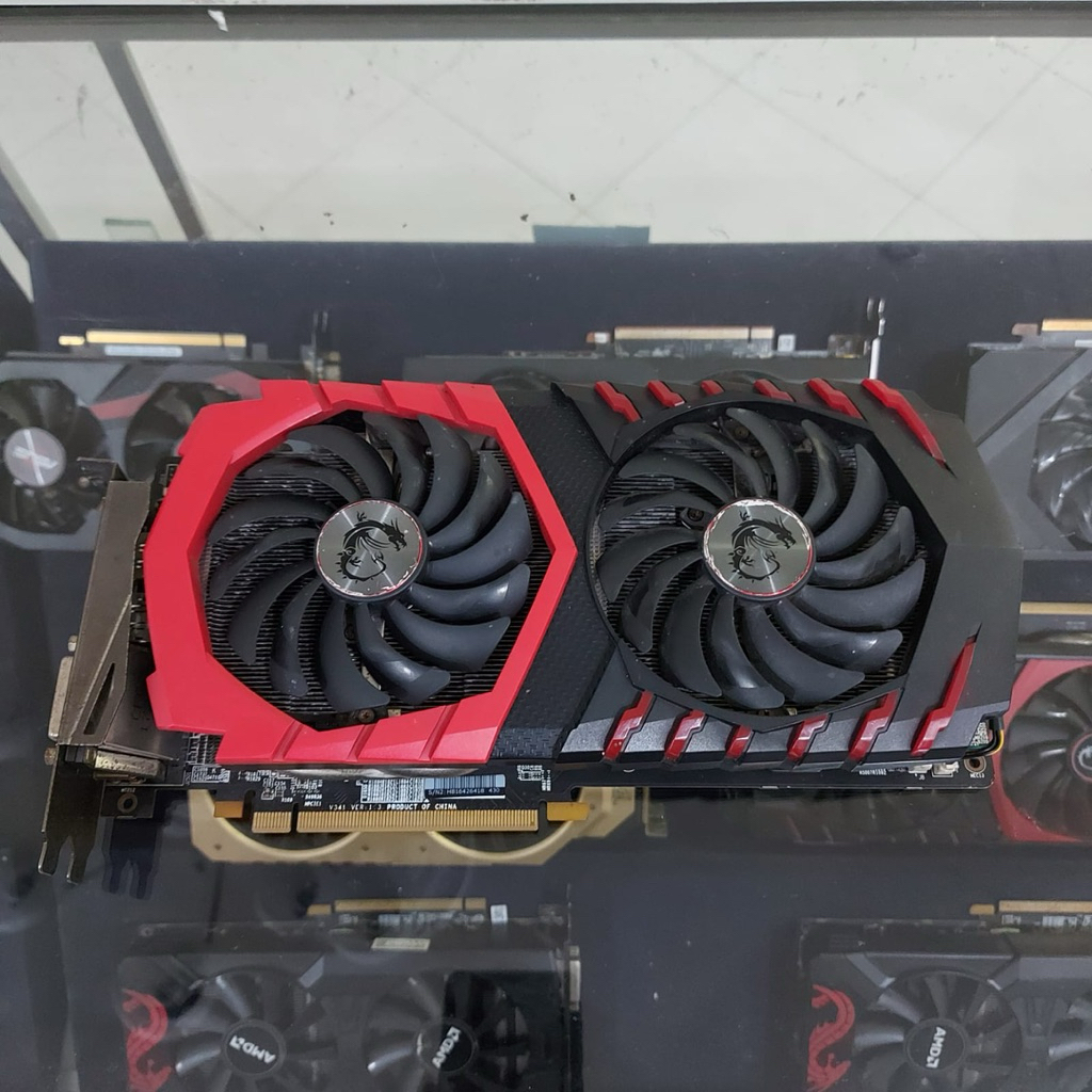 RX 570 4GB MSI Gaming X VGA Normal Dingin Performa Diatas 1050Ti