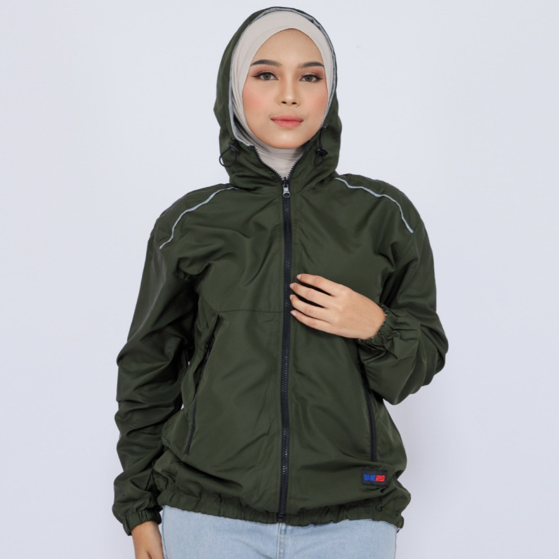 SALCLOTH | Jaket Parasut, Bolak Balik, Army, Cewek Cowok, Jaket Motor, Outdoor