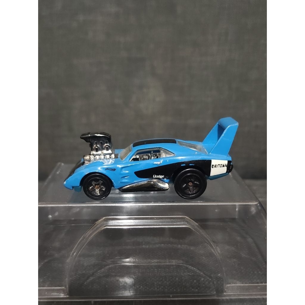Hot Wheels Dodge Charger Daytona Tooned Blue Loose