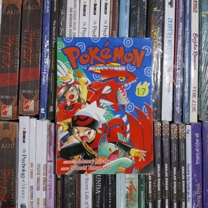 Komik Pokemon Adventures 17 By Hidenori Kusaka Satoshi Yamamoto English ORIGINAL
