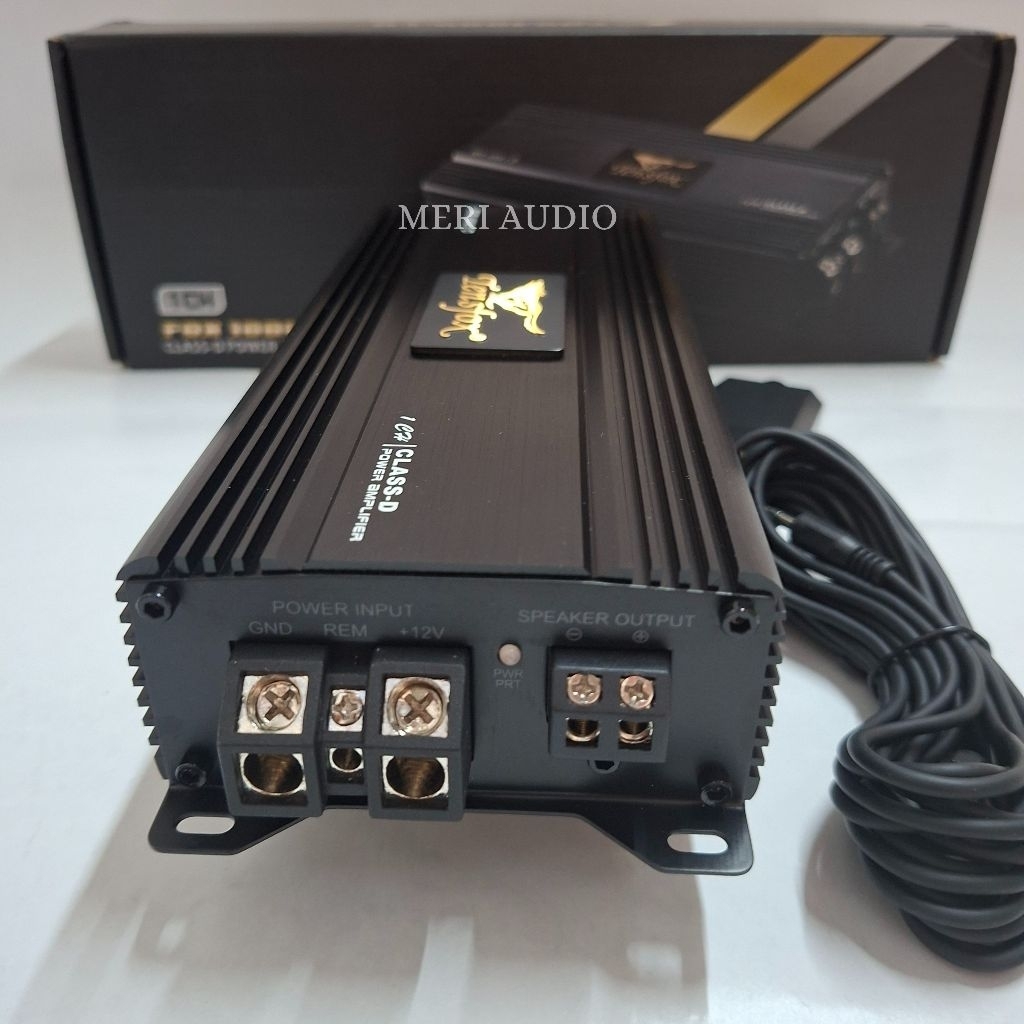 Power Monoblok Fox 1000.1d Class D Tensfox