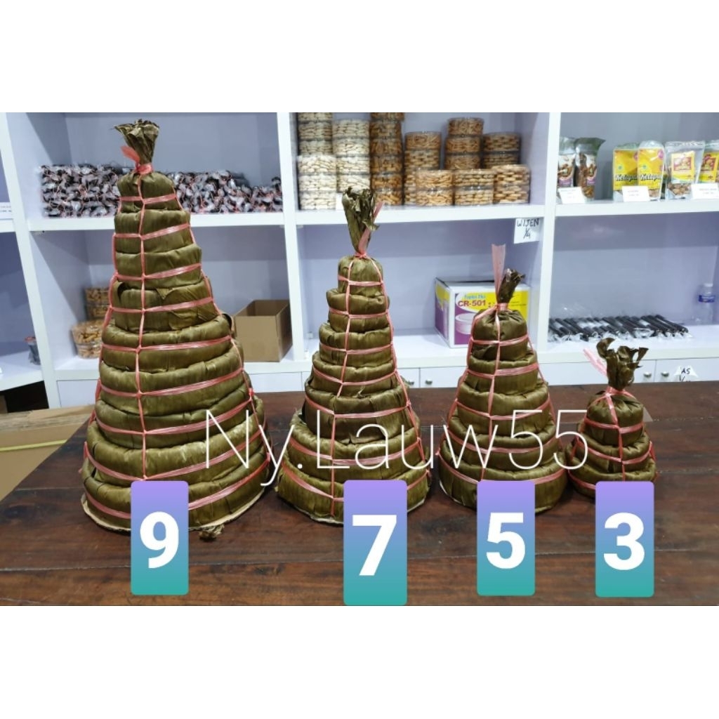 Kue keranjang susun Ny. Lauw 55
