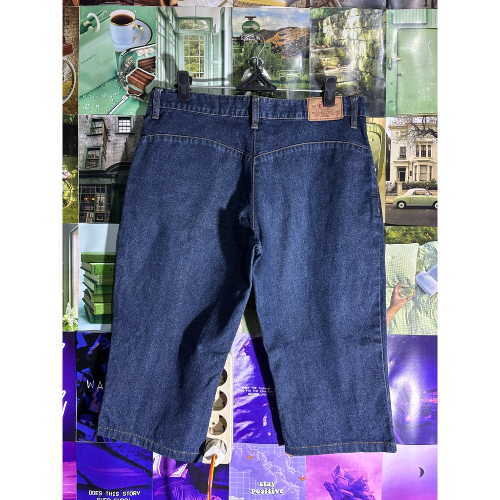 Tira Sort Navy Blue Jeans Size 31-32 Preloved