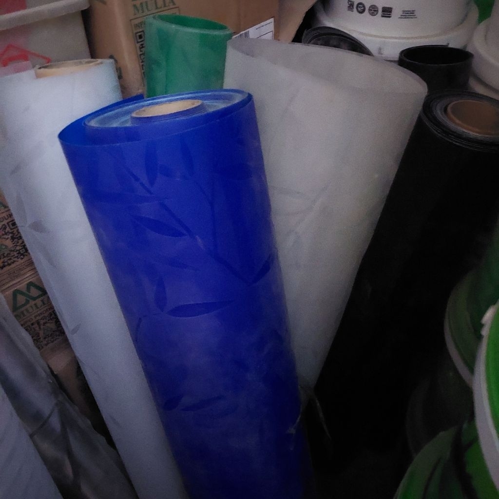 (/METER LEBAR 1 MTR FIBER PAGAR) Plastik penutup