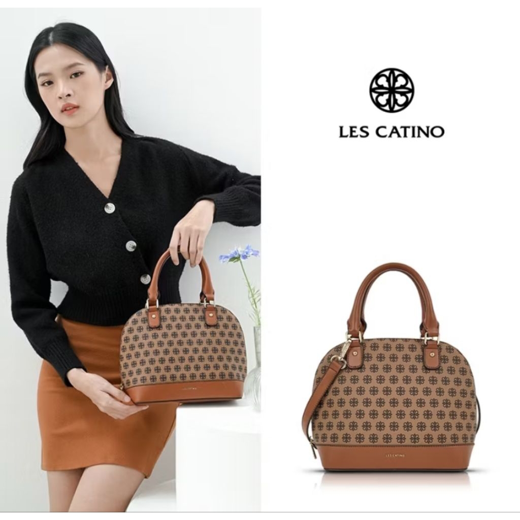 Tas Wanita Les Catino Anggia Aster Bugatti Monogram