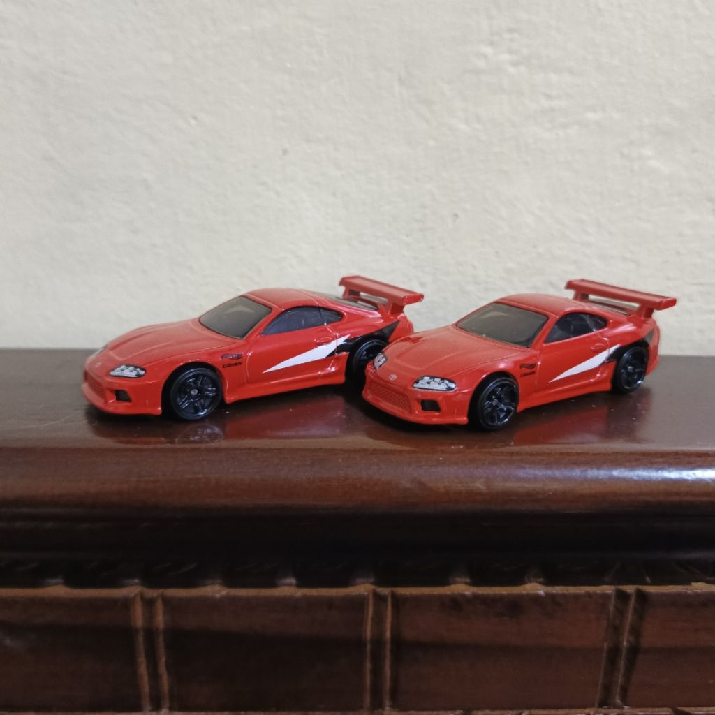 Hotwheels toyota Supra MK4 red loose