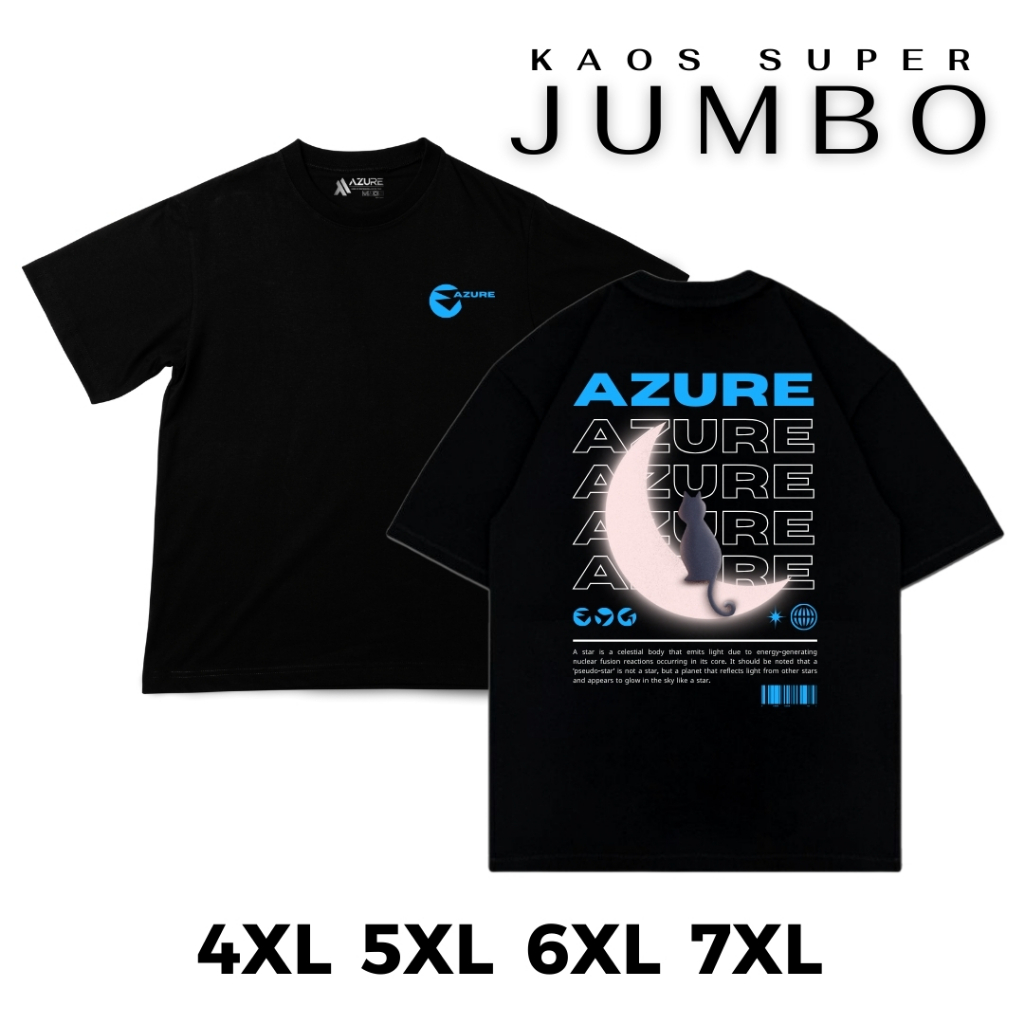 KAOS JUMBO 4XL 5XL 6XL 7XL T-SHIRT DISTRO BIGSIZE