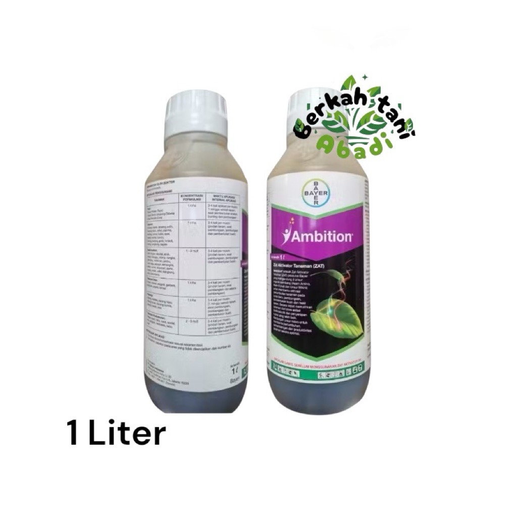 Ambition 1 Liter Zat Aktivator tanaman asam amino asam fulvat untuk tanaman