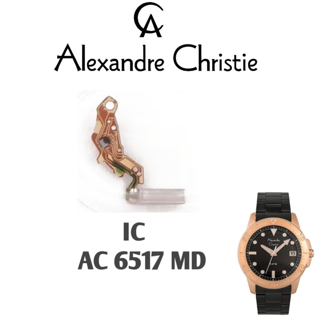 IC Original untuk Jam Tangan Alexandre Christie Type AC 6517 MD