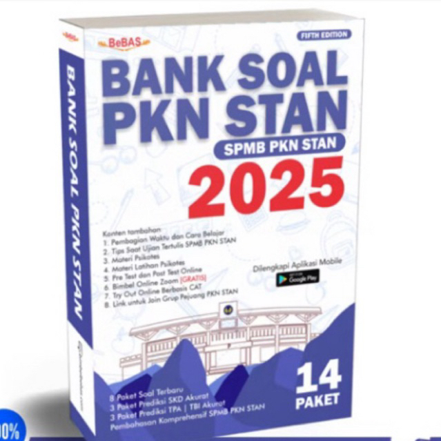 PRELOVED BUKU BANK SOAL PKN STAN 2025 TPA TBI