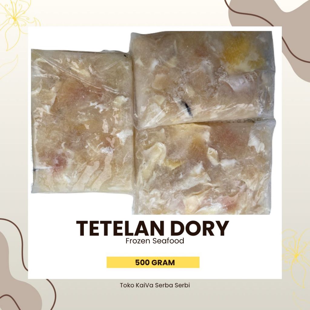 TETELAN IKAN DORY 500 GRAM | TETELAN IKAN DORI | TETELAN IKAN | IKAN LAUT | TETELAN DORY