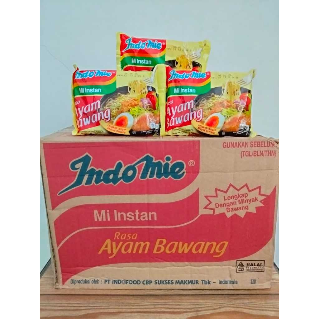 MIE INSTANT INDOMIE KUAH AYAM BAWANG DUSAN MURAH HALAL GROSIR
