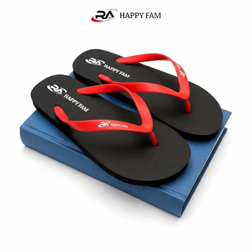 RA01 Sandal Jepit Pria distro Casual Simpel murah terlaris terbaru Keren Viral Trend