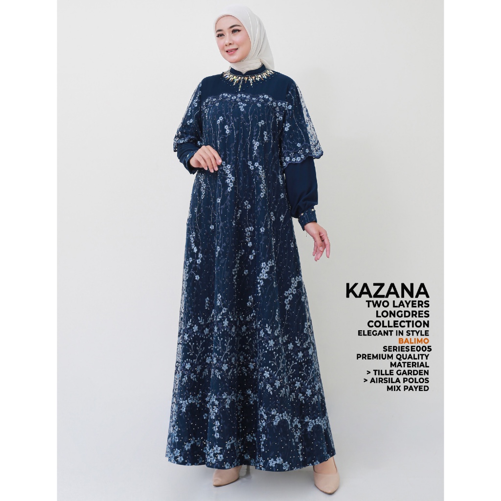 Balimo Kazana / Gamis Balimo / Dress balimo Premium / Balimo Original