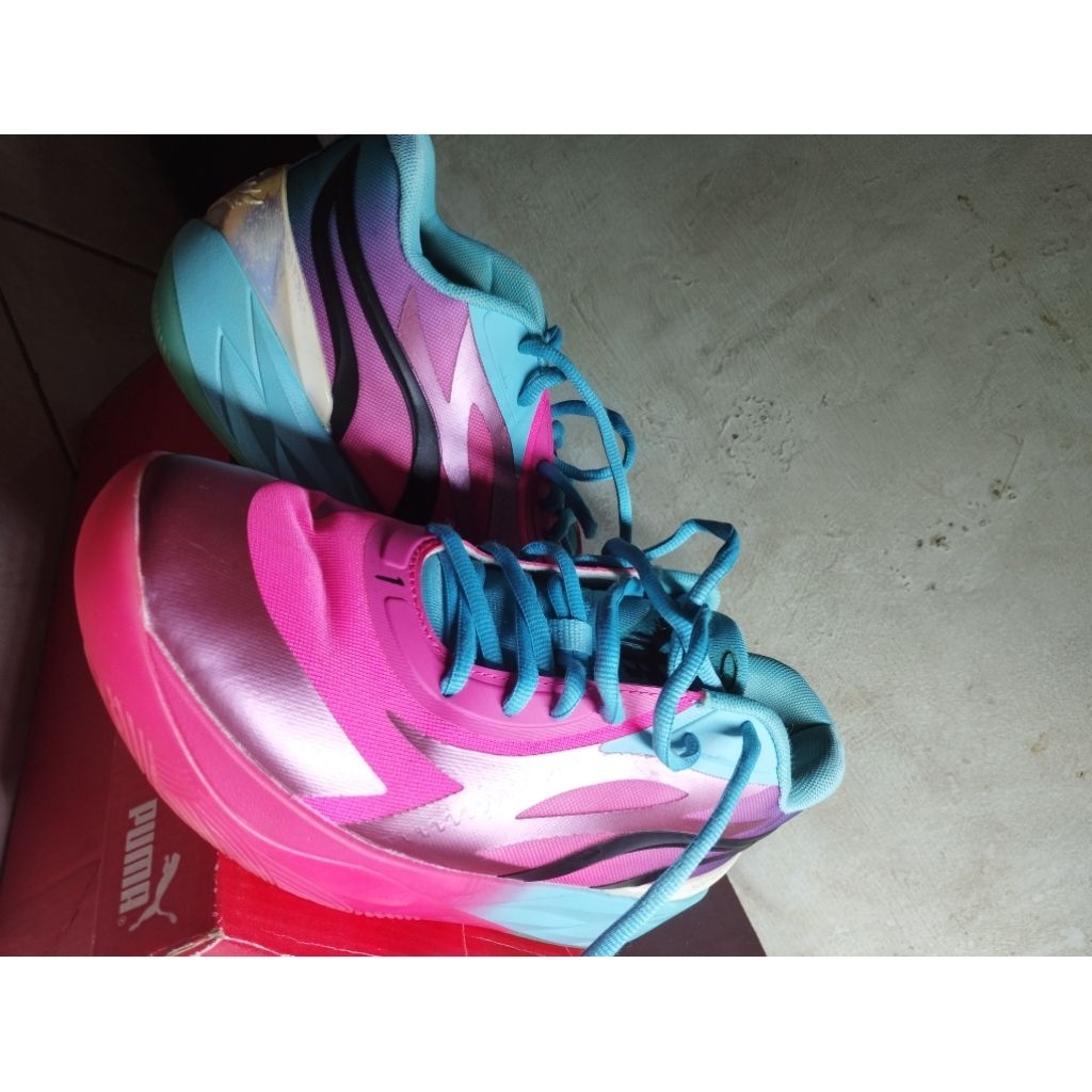 Sepatu Puma Lamelo Pink Second size 43