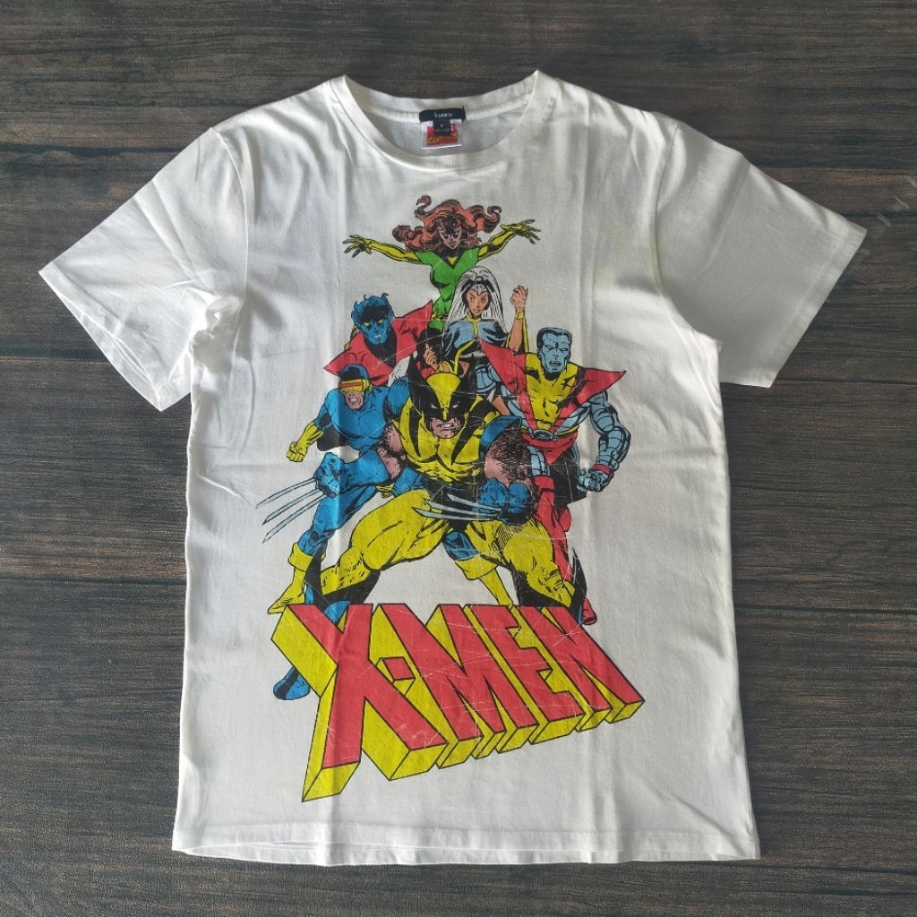 Kaos Katun Marvel collebs Bossini AOP