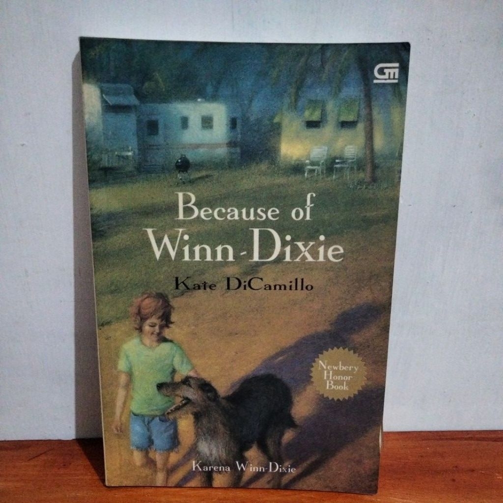 Novel Because of Winn - Dixie Kate DiCamillo