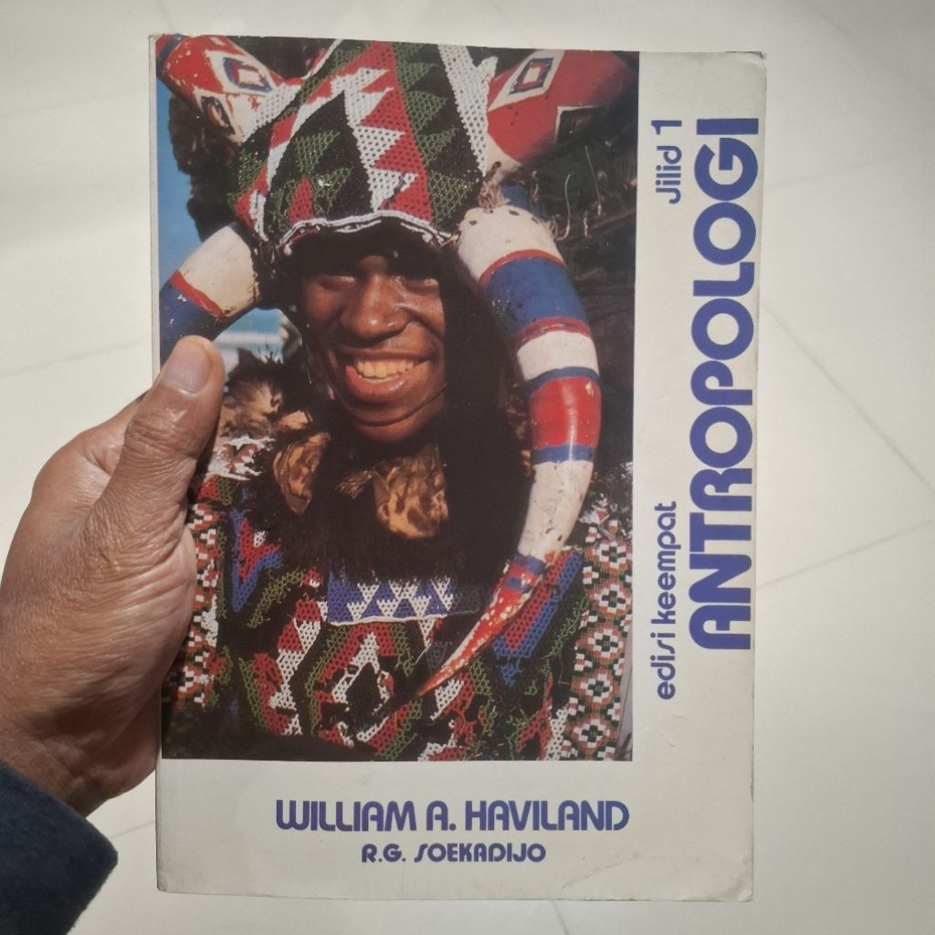 Buku [ORI 100%] ANTROPOLOGI  1 Edisi 4 > William A Haviland ( Erlangga)