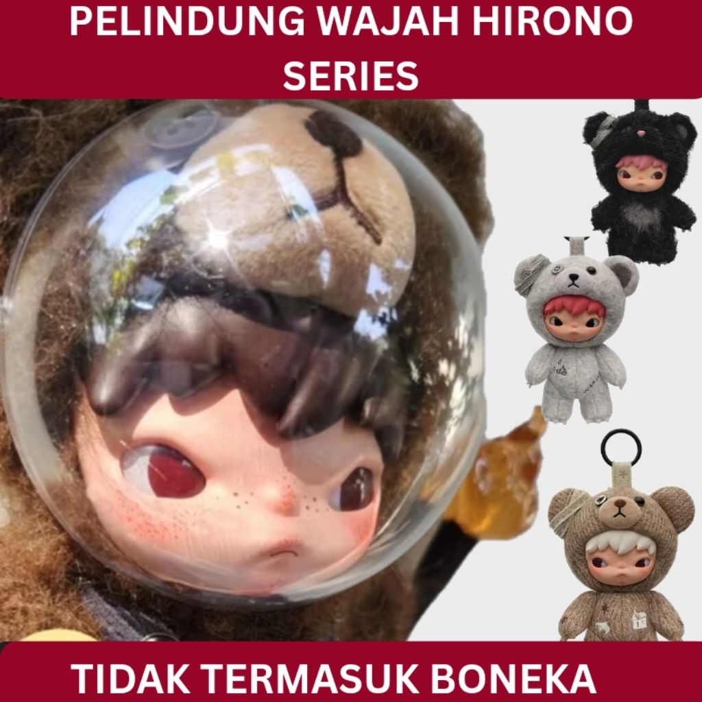 Hirono living wild Face Shield (BUKAN JUALAN BONEKA)/ Hirono Road journal / hirono living wild cover