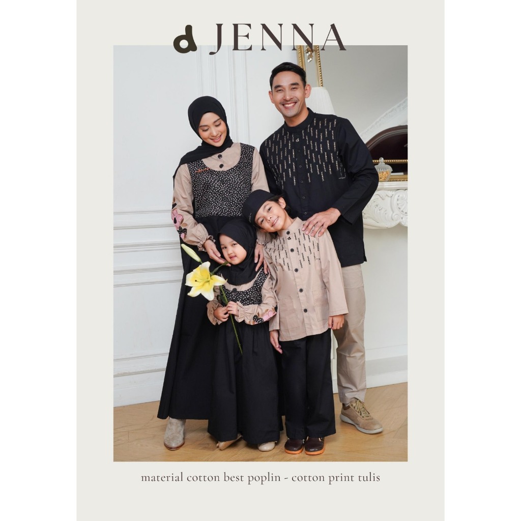 [RUMAH DANNIS]  SALE Couple Sarimbit Busana Pakaian Koko Dres Abaya Gamis Setelan baju Muslim anak l