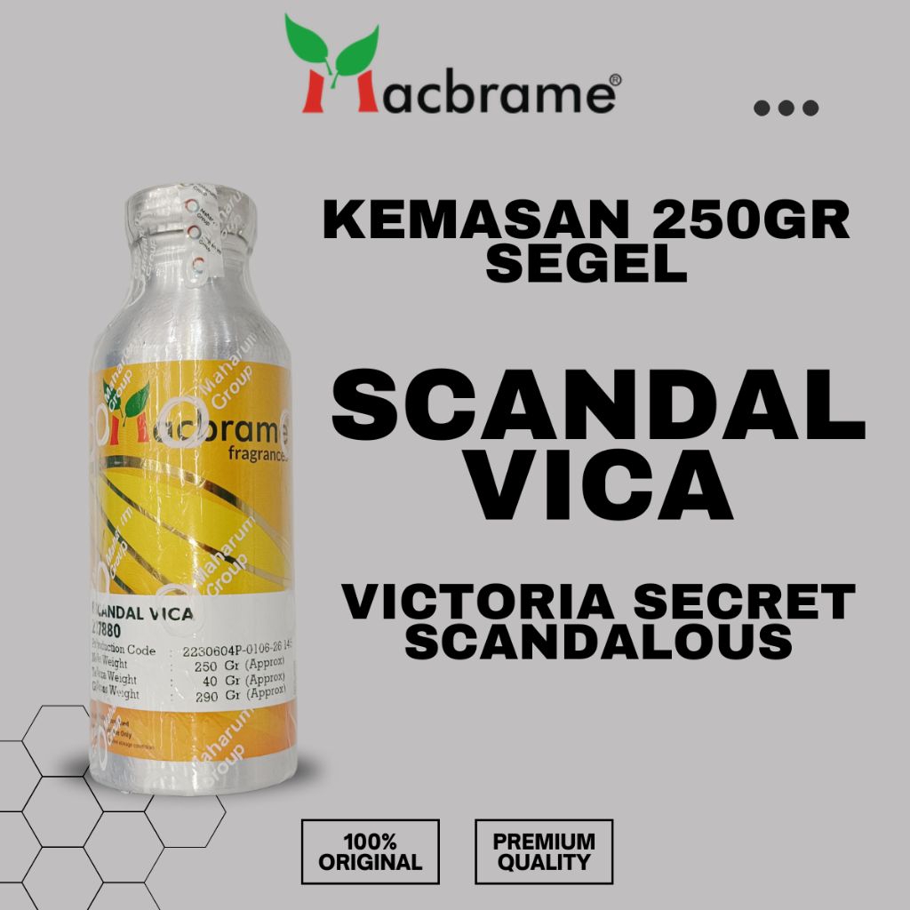 Bibit Parfum V1ct. Scandal0us 250ml SEGEL MACBRAME scandal vica