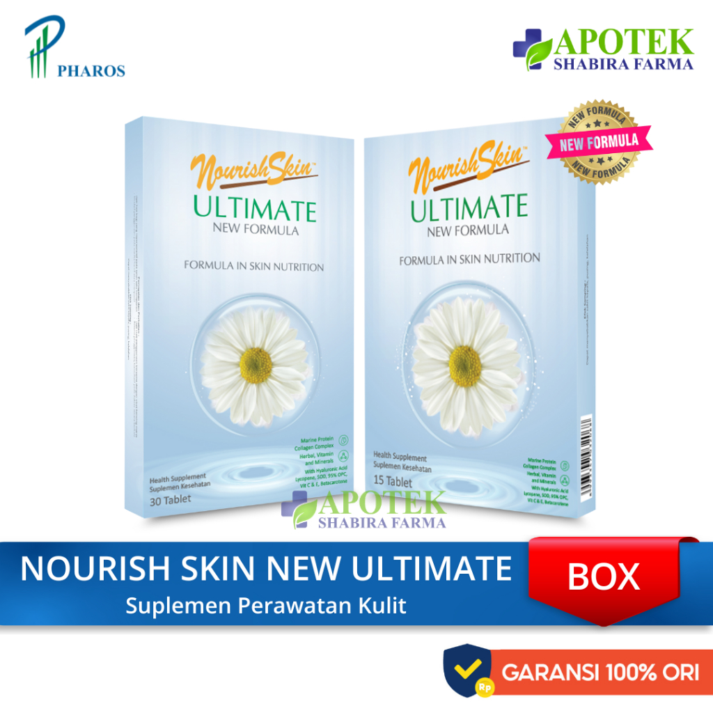 Nourish Skin Ultimate NEW FORMULA - SUplemen Kecantikan Original Promo Termurah