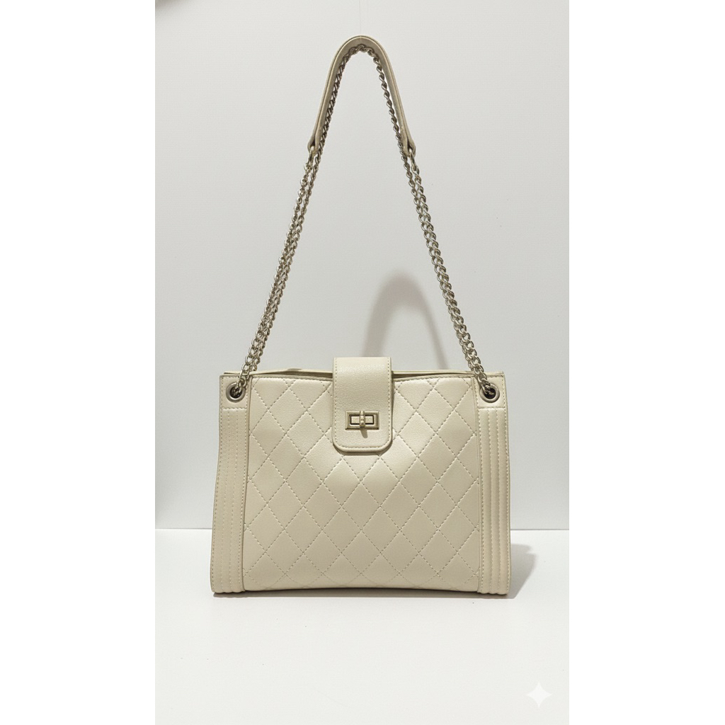Tas Palomino Beige Cream Tas Wanita Tote Bag Sling Bag
