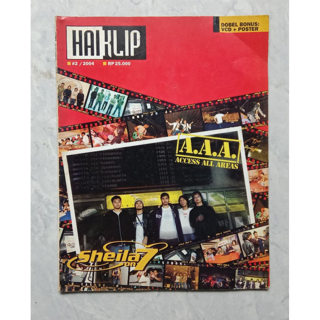 Majalah HAI KLIP Sheila on 7
