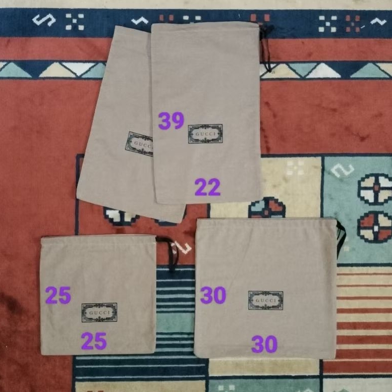 Preloved_Dustbag Gucci