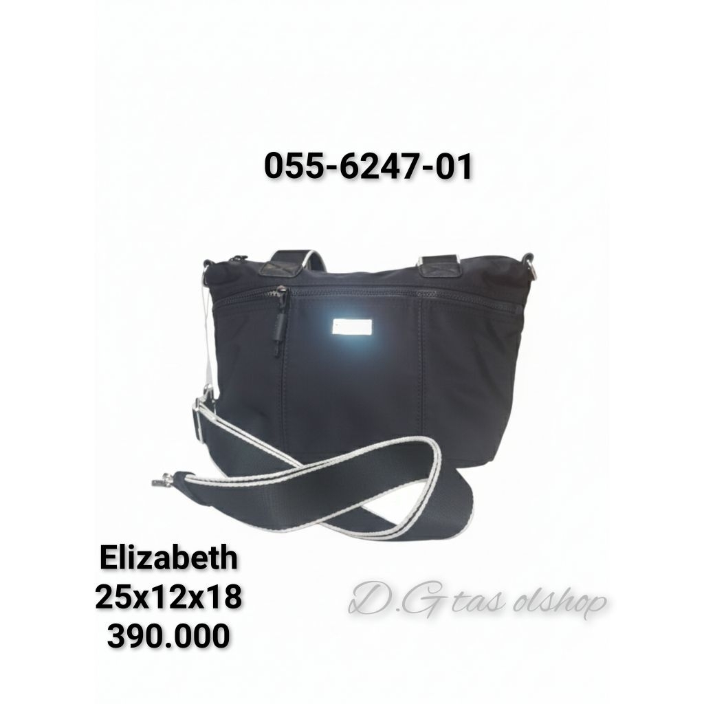 Tas slempang nilon elizabeth 6247- 01