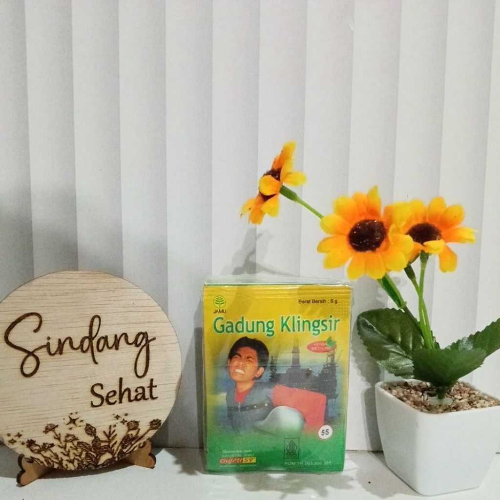 Jamu Gadung Klingsir Gujati Serbuk 1 Pack