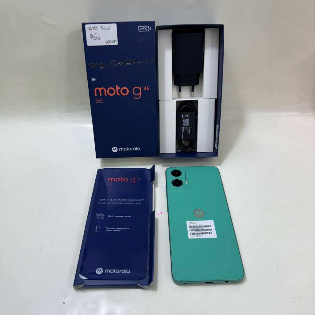 Motorola G45 5G 8/256gb Fullset Second Garansi Resmi
