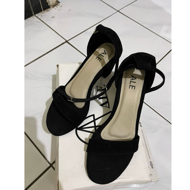 High Heels Hak Tahu Suede 7 cm