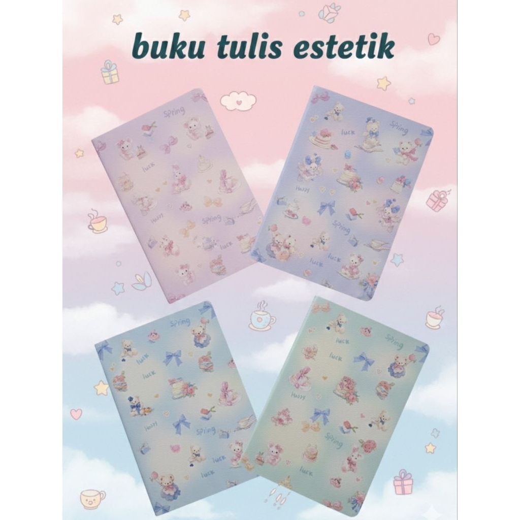 Buku Tulis Estetik Notes Book Estetik (baru)