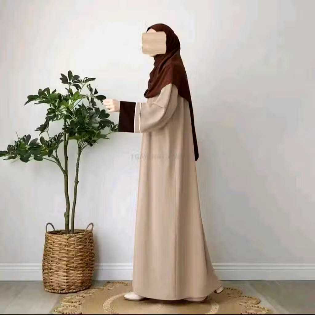 Grosir Gamis Fashion | Salwa Abaya Dress Muslim Syari | Ukuran S M L XL XXL | Dress wanita | Baju Ko