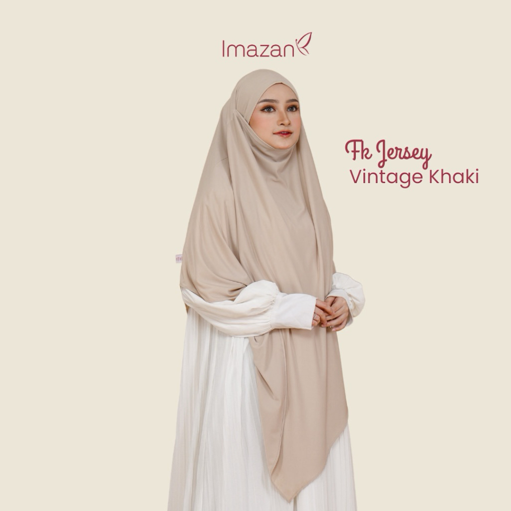 french khimar imazan vintage khaki