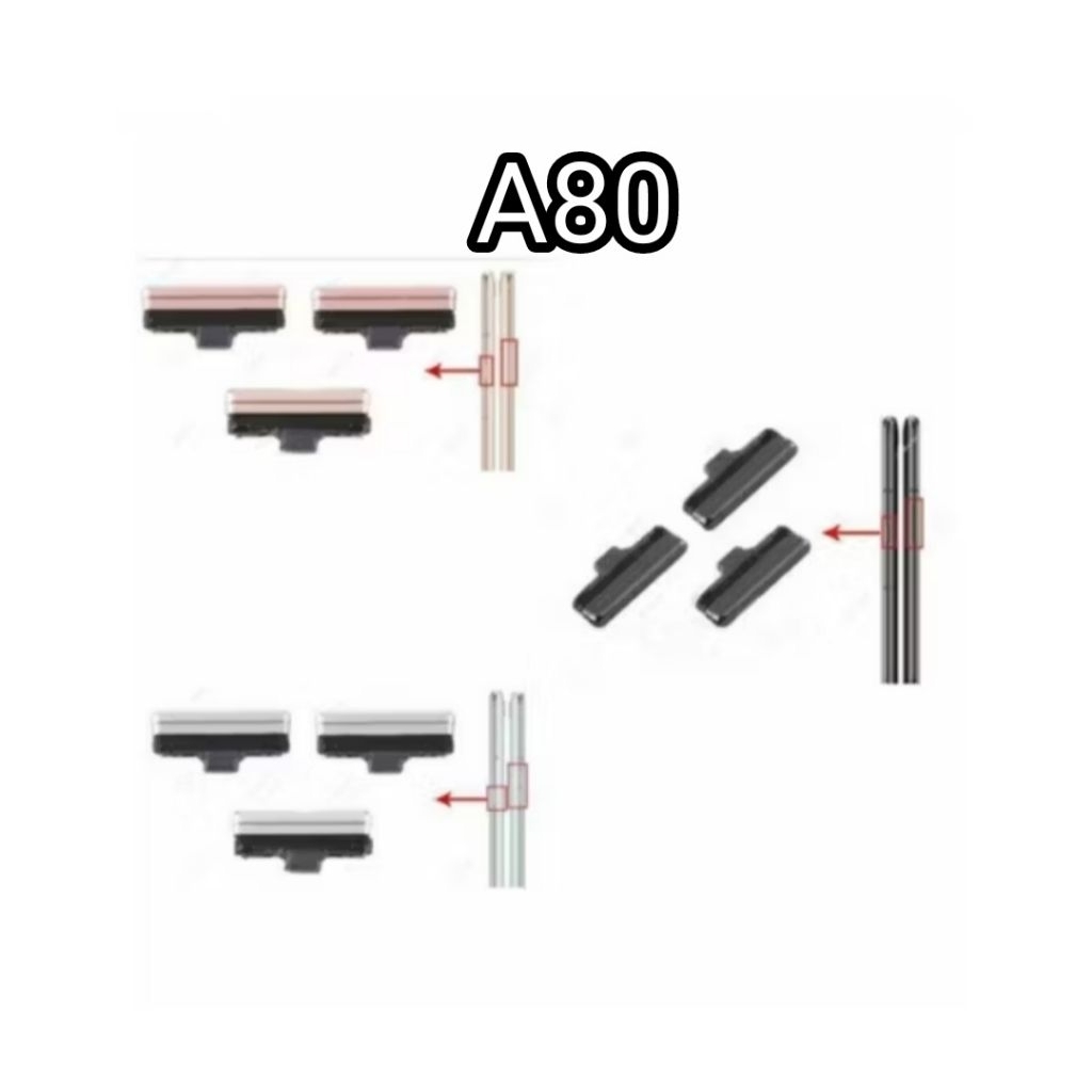 SGH A80 - Tombol Luar Power On Off Volume Samsung A80