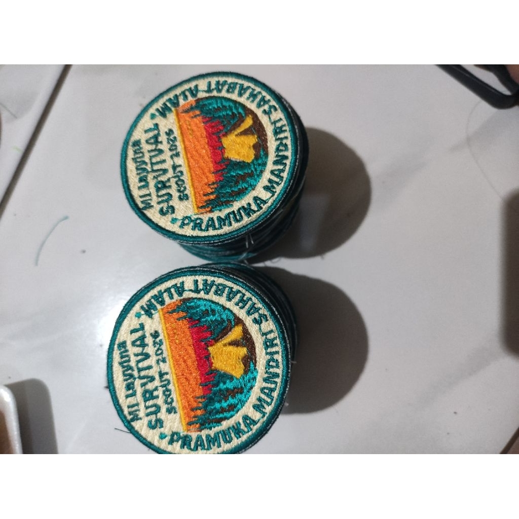 logo bordir//logo custom//bet bordir//badge bordir//badge custom//