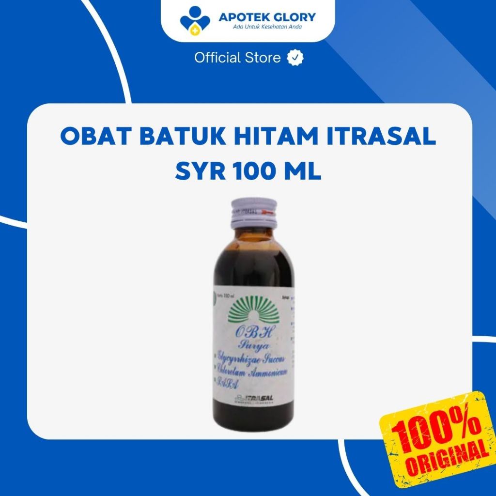 OBAT BATUK HITAM ITRASAL SYR 100 ML