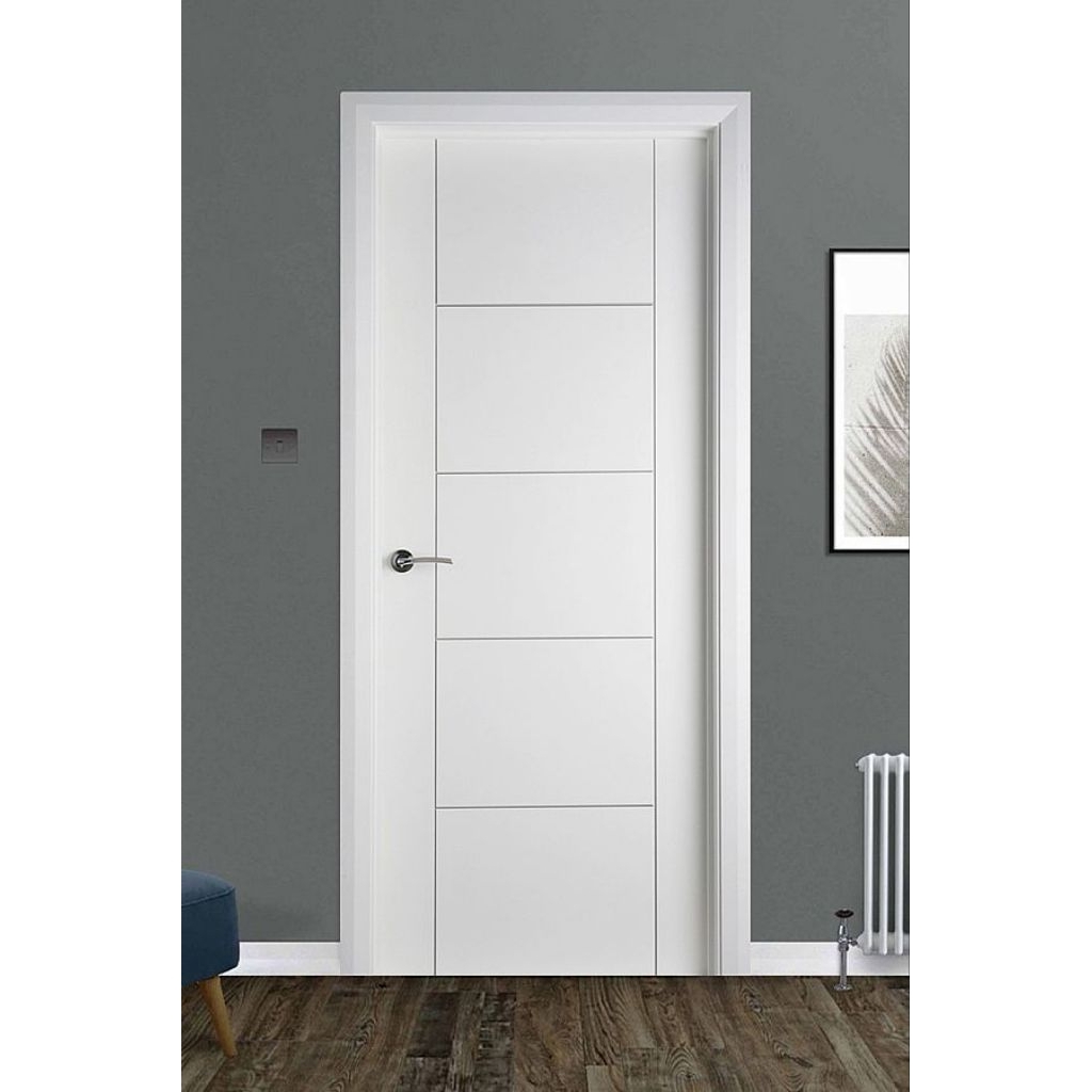 Pintu kamar | Pintu kamar tidur | pintu minimalis putih | pintu multiplek rumah|