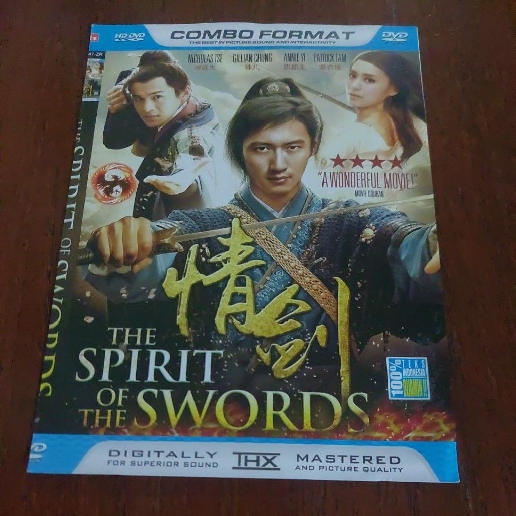 DVD " THE SPIRIT OF THE SWORD " NICHOLAS TSE