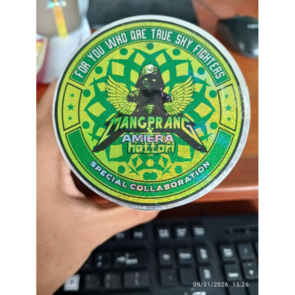 Gelasan Amiera Hattori X Mangprang Special Collaboration 6ribu Yard Original Produk