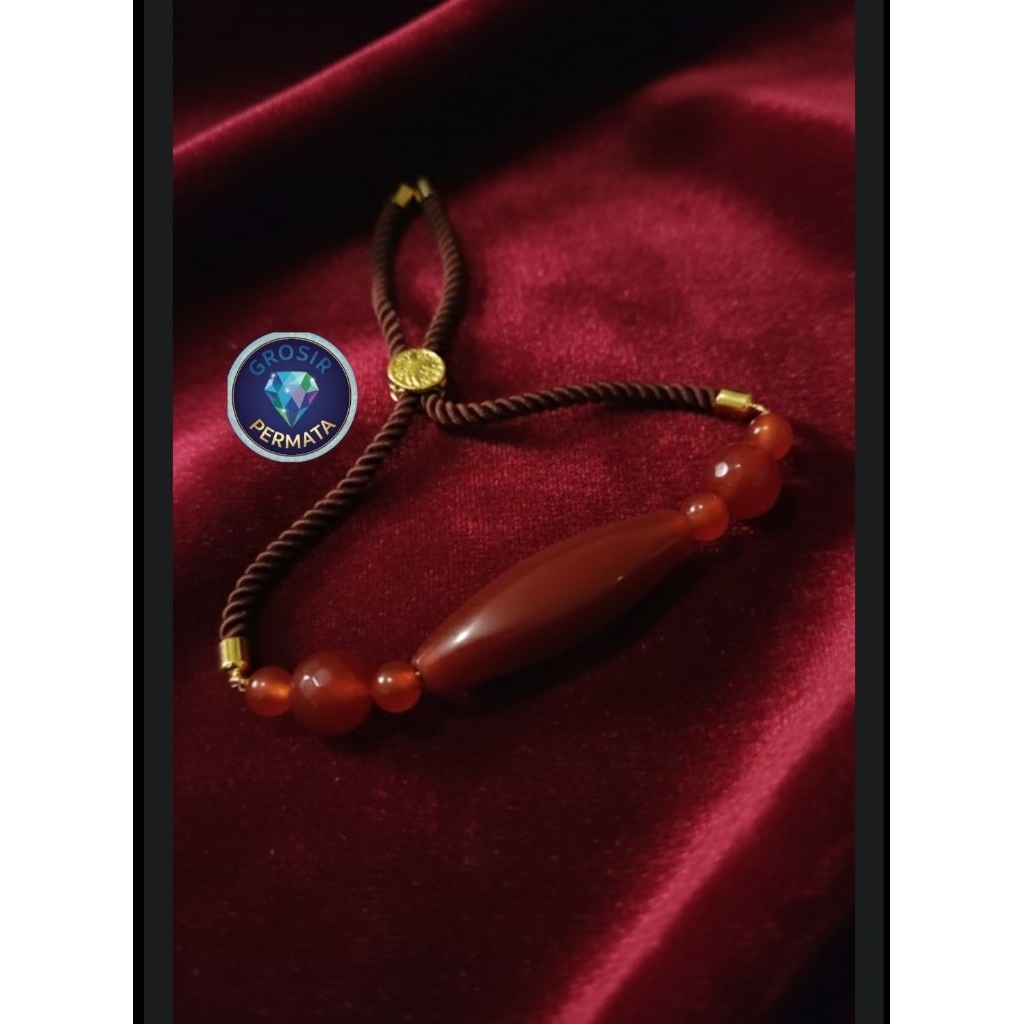 Gelang batu akik plat lilis lamiang